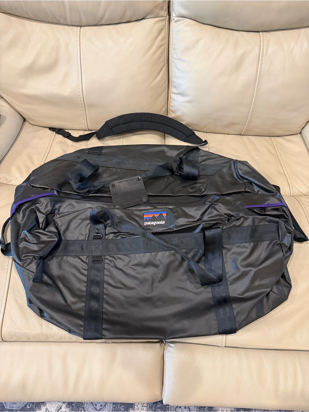 Vintage Patagonia Black Hole Duffel Bag